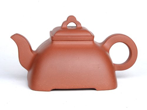 陈珍华紫砂壶 弧菱  容量：550CC  泥料：底槽青 