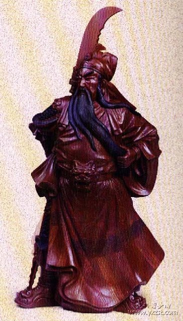 勇跃军紫砂壶 关公 