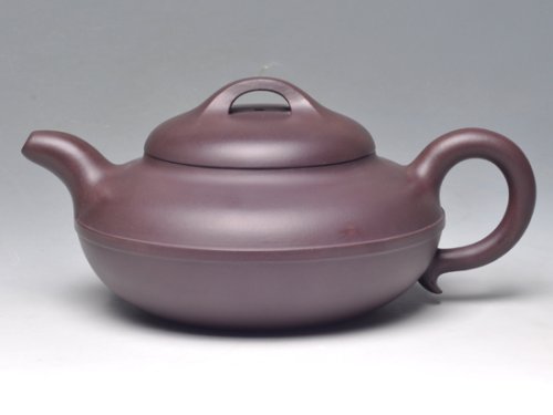 王福新紫砂壶 线圆（紫泥）500... 