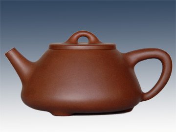 张毅紫砂壶 石瓢 