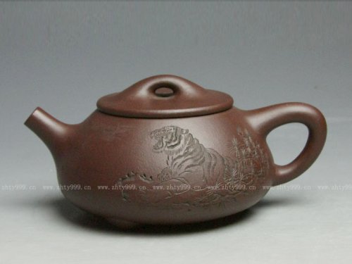 陈珍华紫砂壶 满石瓢 