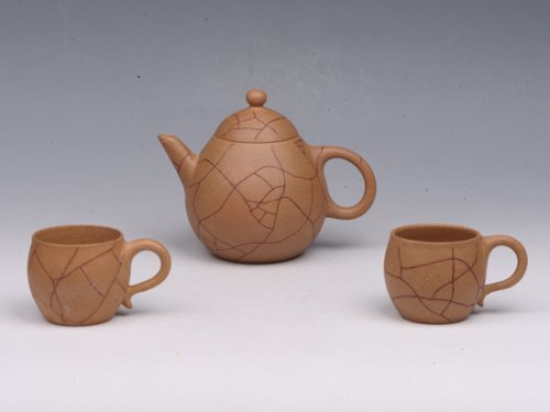 紫砂壶 龙蛋套壶 