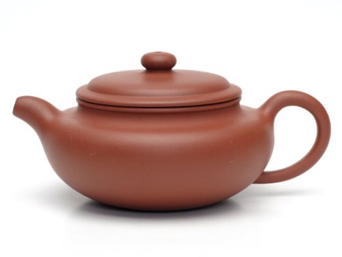 严志军紫砂壶 仿古  泥料：原矿清水泥  容量：220CC 