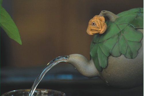 王芳紫砂壶 一枝独秀 