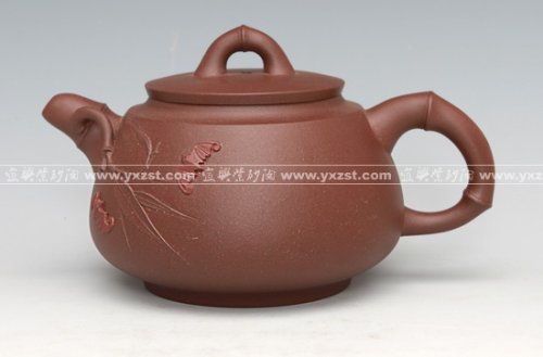 何娅萍紫砂壶 竹福 