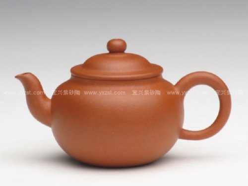 褚婷圆紫砂壶 莲子壶 