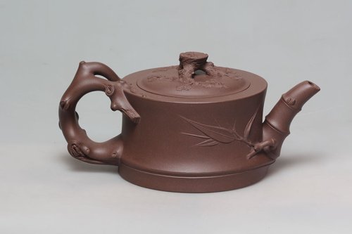 鲁新华紫砂壶 岁寒三友 