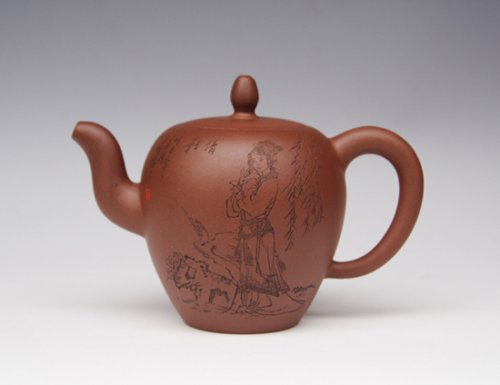 万美群紫砂壶 美人肩 