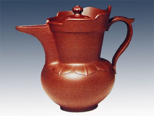 郑长峰紫砂壶 高僧帽 