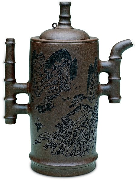 陆虹炜紫砂壶 天通壶 