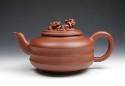 黄平紫砂壶 【蝾螈壶】1200cc 黄龙山原矿极品底槽清 