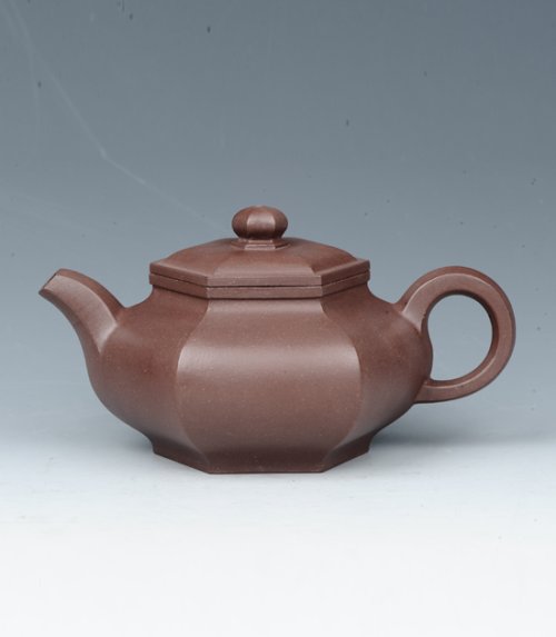 应敏亚紫砂壶 藏六方 