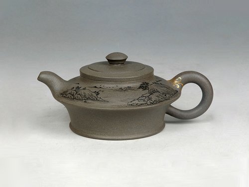 周亚琴紫砂壶 淑石 