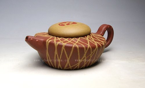 沈寅华紫砂壶 鸟巢壶 