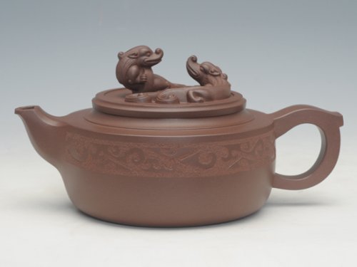 黄俊紫砂壶 楚汉风韵 