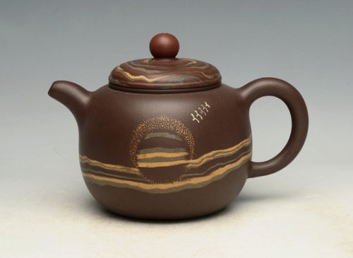 张斌.紫砂壶 旭日东升 