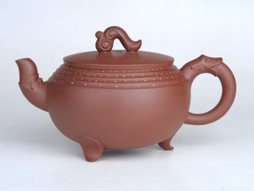 吴玉群紫砂壶 如意龙 