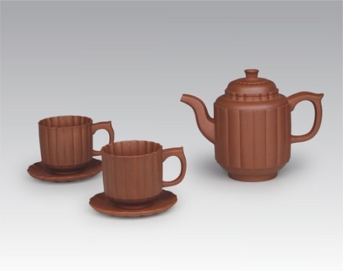 何其仙紫砂壶 蕾菊套壶 