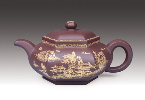 恽建军紫砂壶 藏六方 