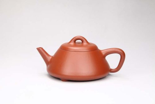 吴春华紫砂壶 石瓢 朱泥 