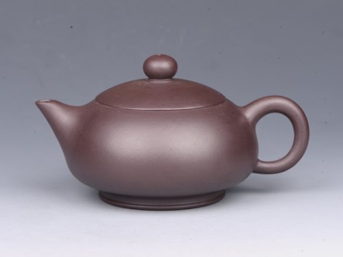 邹健紫砂壶 尖嘴水平 