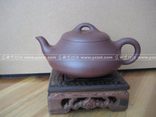 李作顺紫砂壶 汉棠石瓢 