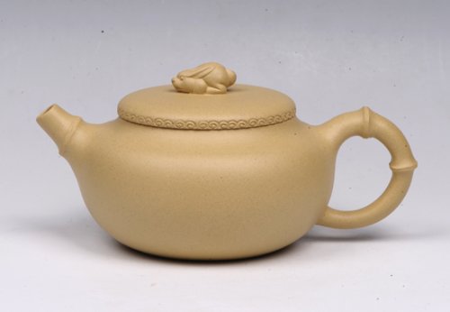 孙美雅紫砂壶 玉兔东升 