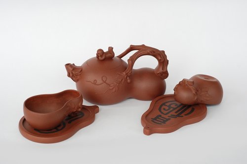 魏柏柯紫砂壶 福到 