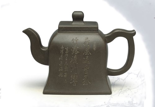 周国新紫砂壶 秦方金钟 