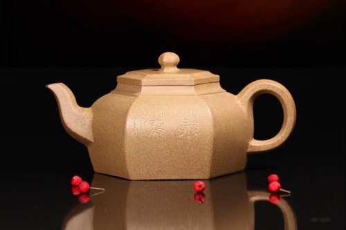 史晓彬紫砂壶 六方宫灯 