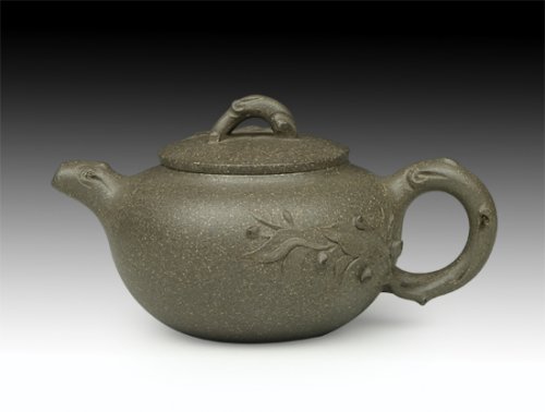 王兰芳紫砂壶 寿桃 