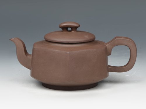 董建忠紫砂壶 六方梁新桥 