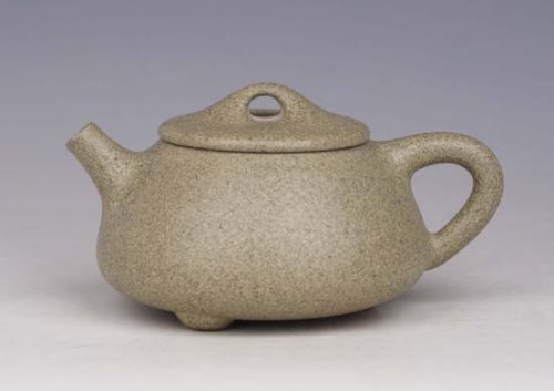 眭龙俊紫砂壶 石瓢B 