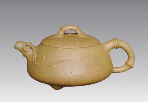 王玮紫砂壶 春竹 