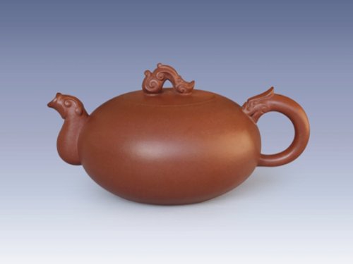 张暗军紫砂壶 龙凤呈祥 