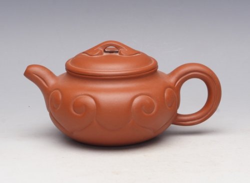 陈学和紫砂壶 仿古如意 