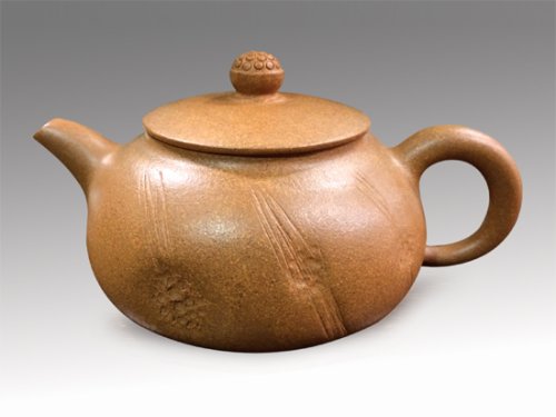 刘成果紫砂壶 树韵 