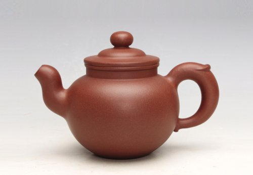 万建中紫砂壶 圆缘 