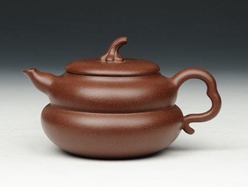 窦锋紫砂壶 葫芦壶 