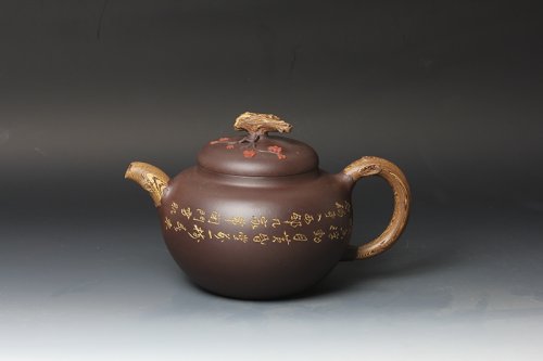 黄自英紫砂壶 咏梅壶 