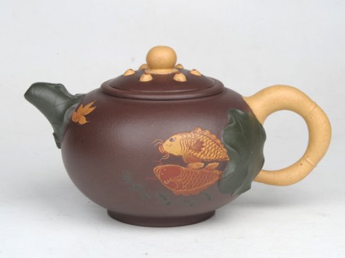 尹月华紫砂壶 莲心壶  300C... 