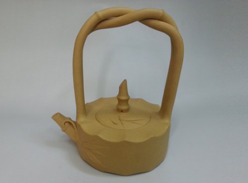 徐卫成紫砂壶 竹节提梁 