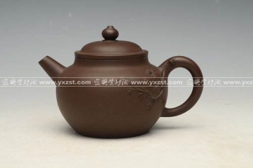 方勤平紫砂壶 寒梅壶9000元 