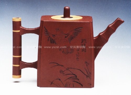 杨秀芬紫砂壶 笛天壶 