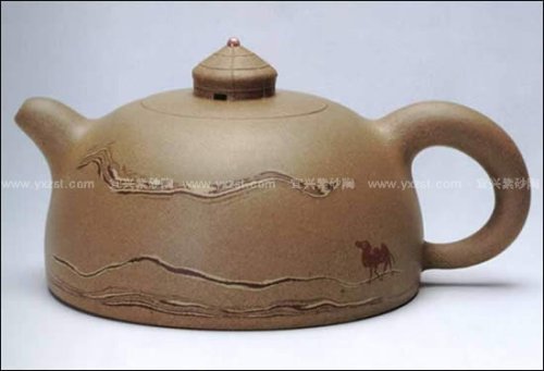 吕尧臣紫砂壶 沙漠之舟壶 