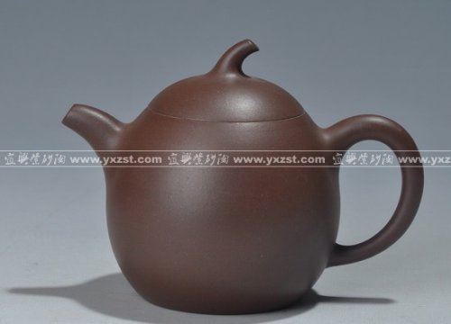 秦志强紫砂壶 瓜形 