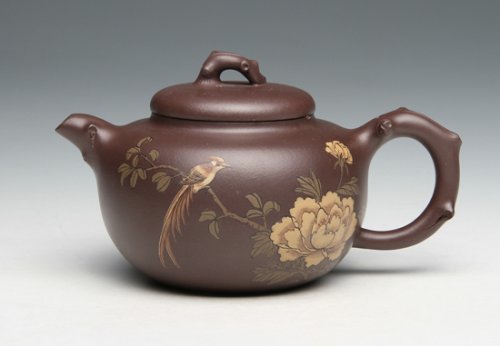 陈友林紫砂壶 小桃圆 