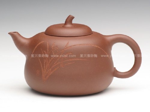 褚婷圆紫砂壶 硕瓜 