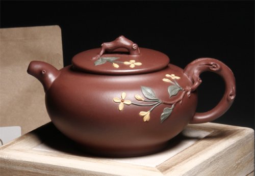 李利紫砂壶 玉桂飘香 
