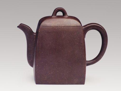 贺洪清紫砂壶 四方秦权 